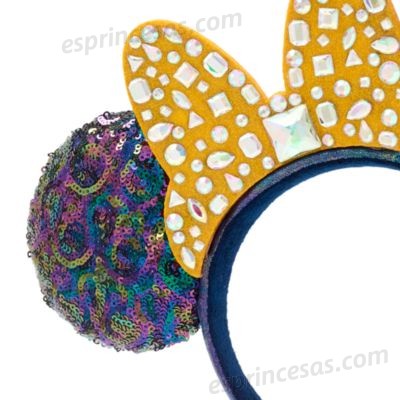 LUV HER Disney - Orejas de Minnie Mouse - Increíbles orejas gruesas de  Disney - Diadema antideslizante - Orejas de disfraz de Disney World -  Cabello 